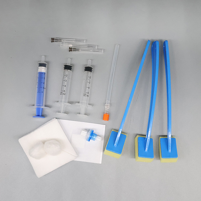 Kit de anestesia espinal con conjunto de punción local