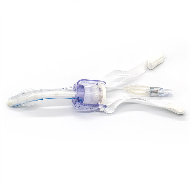 Tubo de traqueotomía endotraqueal quirúrgico desechable con manguito