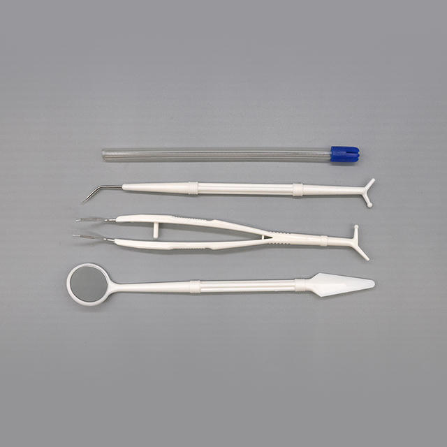 Kit de examen dental Kit de instrumentos dentales desechables