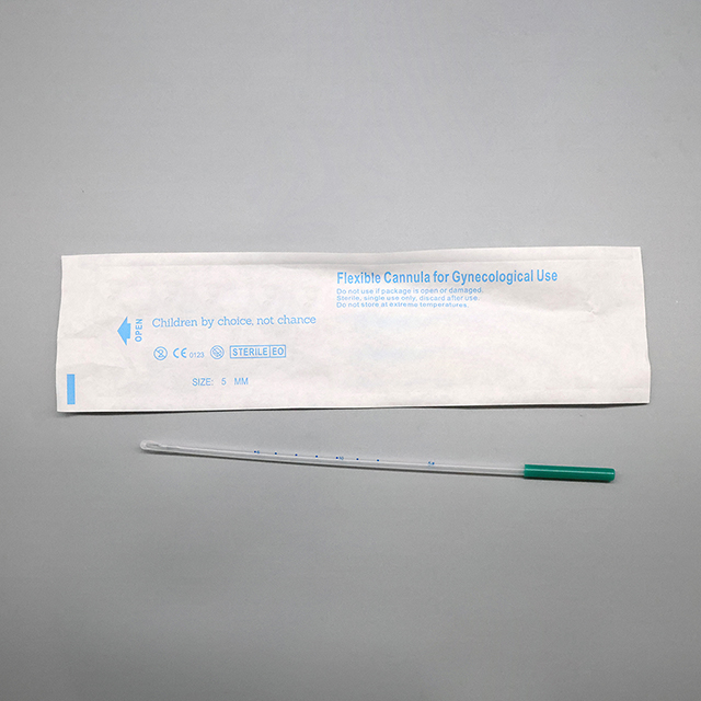 Cánula flexible del aspirador manual disponible médico del vacío de los materiales consumibles MVA para ginecología