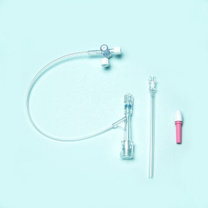 Conjunto de válvulas de hemostasia Válvula médica de conector Y push-pull