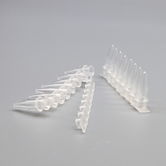Tubo de PCR de laboratorio desechable biomédico