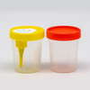 Taza plástica disponible de la colección de muestras del taburete de 30ml 40ml 60ml
