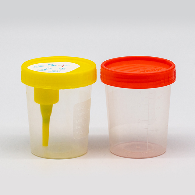 Taza plástica disponible de la colección de muestras del taburete de 30ml 40ml 60ml