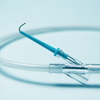 Alambre guía recubierto de PTFE desechable médico