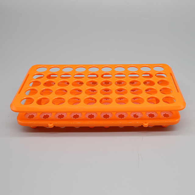 Gradilla de tubos de ensayo desmontable de alta calidad para tubos de laboratorio