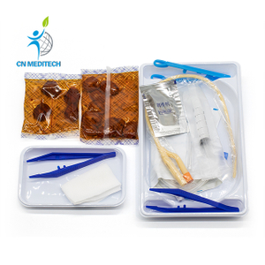 Kit de catéter Foley de catéteres urinarios estériles desechables