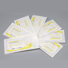 Sutura crómica simple absorbible quirúrgica con aguja
